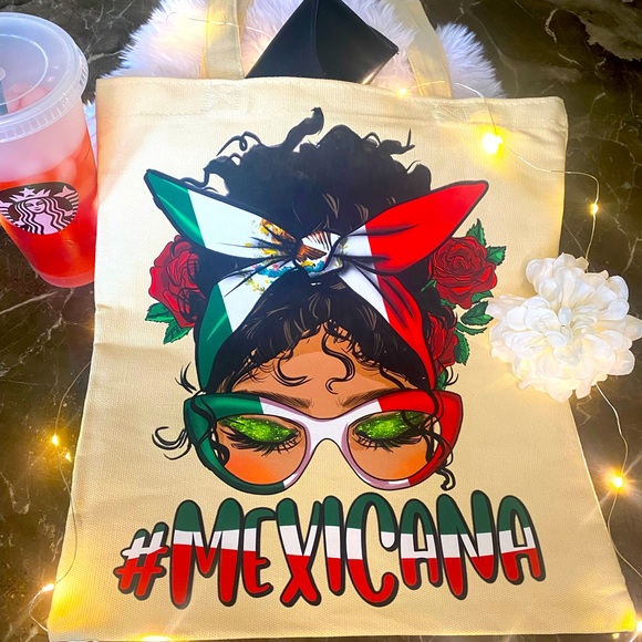 Handbags - Mexicana Canvas Tote Bag